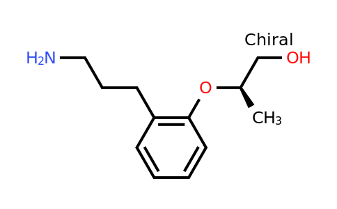 CAS 1047665-29-1 | (R)-2-(2-(3-Aminopropyl)phenoxy)propan-1-ol
