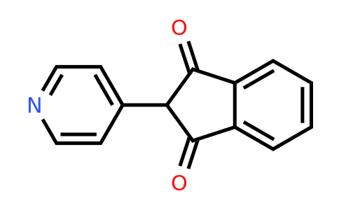 CAS 10478-99-6 | 2-(pyridin-4-yl)-2,3-dihydro-1H-indene-1,3-dione