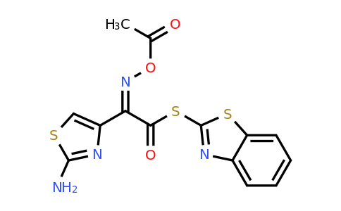 CAS 104797-47-9 | (Z)-S-Benzo[d]thiazol-2-yl 2-(acetoxyimino)-2-(2-aminothiazol-4-yl)ethanethioate
