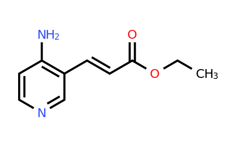 CAS 104830-01-5 | Ethyl 3-(4-aminopyridin-3-yl)acrylate