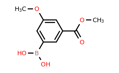 CAS 1048330-11-5 | [3-Methoxy-5-(methoxycarbonyl)phenyl]boronic acid