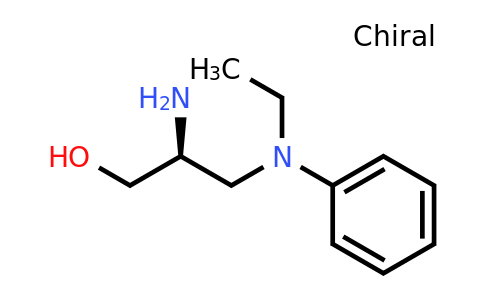 CAS 1048350-75-9 | (S)-2-Amino-3-(ethyl(phenyl)amino)propan-1-ol