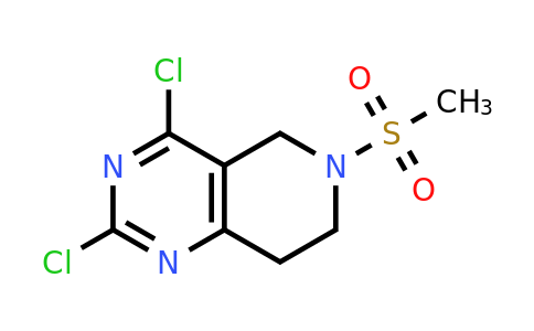 CAS 1048389-75-8 | 2,4-dichloro-6-methanesulfonyl-5H,6H,7H,8H-pyrido[4,3-d]pyrimidine