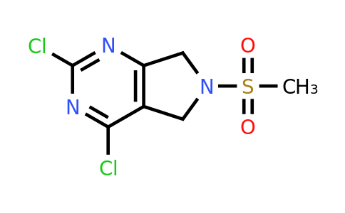 CAS 1048389-76-9 | 2,4-dichloro-6-methanesulfonyl-5H,6H,7H-pyrrolo[3,4-d]pyrimidine