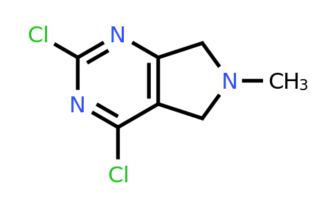 CAS 1048389-77-0 | 2,4-dichloro-6-methyl-5H,6H,7H-pyrrolo[3,4-d]pyrimidine