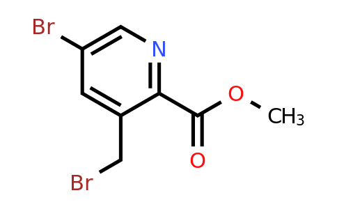 CAS 1048678-21-2 | Methyl 5-bromo-3-(bromomethyl)pyridine-2-carboxylate