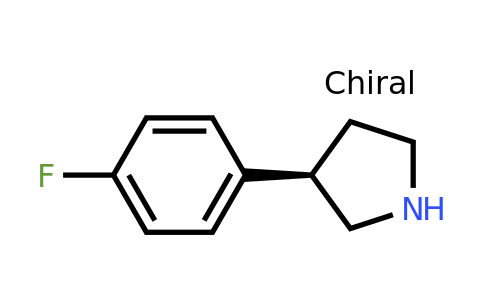 CAS 1048703-18-9 | (3R)-3-(4-Fluorophenyl)pyrrolidine