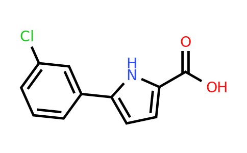CAS 1048917-65-2 | 5-(3-Chlorophenyl)-1H-pyrrole-2-carboxylic acid