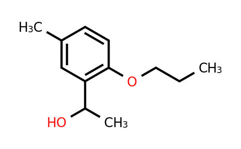 CAS 1048917-86-7 | 1-(5-Methyl-2-propoxyphenyl)ethanol