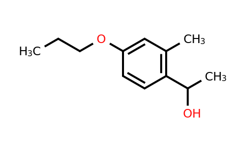CAS 1048918-47-3 | 1-(2-Methyl-4-propoxyphenyl)ethanol