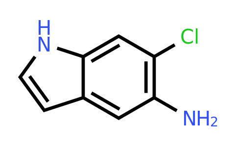 CAS 1049022-23-2 | 6-chloro-1H-indol-5-amine