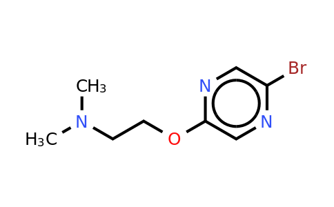 CAS 1049024-78-3 | 2-(5-Bromopyrazin-2-yloxy)-N,n-dimethylethanamine