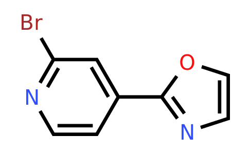 CAS 1049025-08-2 | 2-(2-Bromopyridin-4-YL)oxazole