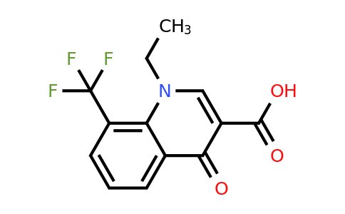 CAS 1049127-44-7 | 1-Ethyl-4-oxo-8-(trifluoromethyl)-1,4-dihydroquinoline-3-carboxylic acid