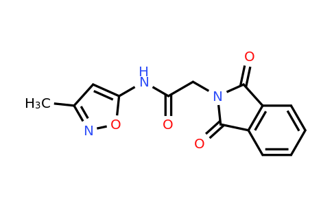 CAS 1049291-84-0 | 2-(1,3-dioxoisoindolin-2-yl)-N-(3-methylisoxazol-5-yl)acetamide