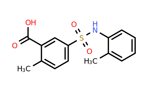 CAS 104941-55-1 | 2-Methyl-5-(N-(o-tolyl)sulfamoyl)benzoic acid