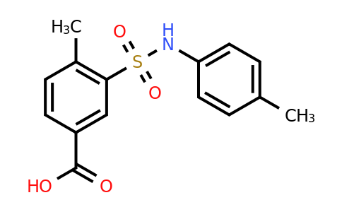 CAS 104941-65-3 | 4-methyl-3-[(4-methylphenyl)sulfamoyl]benzoic acid