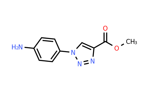 CAS 1049605-94-8 | Methyl 1-(4-aminophenyl)-1H-1,2,3-triazole-4-carboxylate