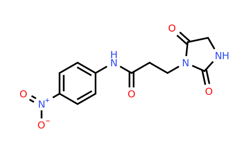 CAS 1049606-56-5 | 3-(2,5-Dioxoimidazolidin-1-yl)-N-(4-nitrophenyl)propanamide