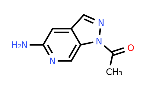 CAS 1049672-80-1 | 1-(5-Amino-1H-pyrazolo[3,4-c]pyridin-1-yl)-ethanone