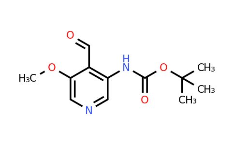 CAS 1049677-54-4 | tert-Butyl (4-formyl-5-methoxypyridin-3-yl)carbamate