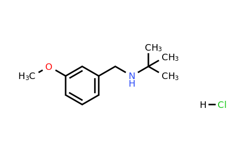 CAS 1049678-26-3 | N-(3-Methoxybenzyl)-2-methylpropan-2-amine hydrochloride