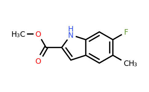 CAS 1049685-21-3 | methyl 6-fluoro-5-methyl-1H-indole-2-carboxylate