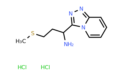 CAS 1049693-70-0 | 3-(methylsulfanyl)-1-{[1,2,4]triazolo[4,3-a]pyridin-3-yl}propan-1-amine dihydrochloride
