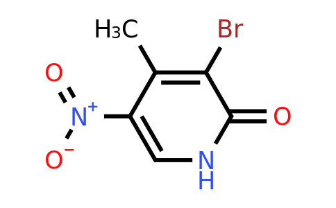 CAS 1049706-72-0 | 3-bromo-4-methyl-5-nitro-1,2-dihydropyridin-2-one