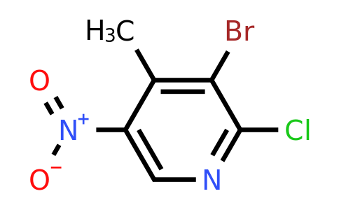 CAS 1049706-73-1 | 3-bromo-2-chloro-4-methyl-5-nitropyridine