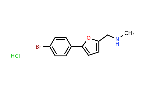 CAS 1049712-73-3 | {[5-(4-bromophenyl)furan-2-yl]methyl}(methyl)amine hydrochloride