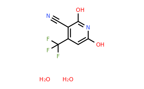 3-Cyano-2,6-dihydroxy-4-(trifluoromethyl)pyridine dihydrate