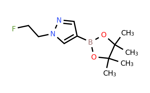CAS 1049730-39-3 | 1-(2-fluoroethyl)-4-(tetramethyl-1,3,2-dioxaborolan-2-yl)-1H-pyrazole