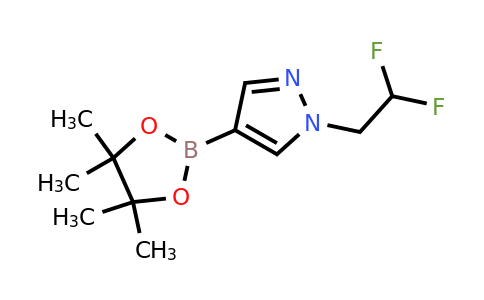 CAS 1049730-40-6 | 1-(2,2-difluoroethyl)-4-(tetramethyl-1,3,2-dioxaborolan-2-yl)-1H-pyrazole