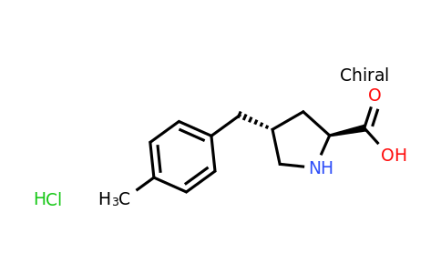 CAS 1049734-62-4 | (2S,4R)-4-(4-Methylbenzyl)pyrrolidine-2-carboxylic acid hydrochloride