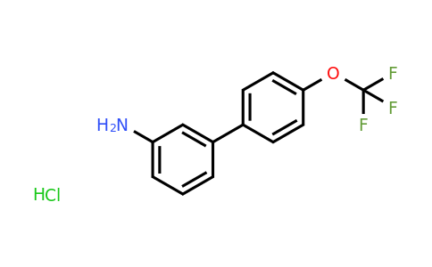 CAS 1049736-54-0 | 4'-Trifluoromethoxy-biphenyl-3-ylamine hydrochloride