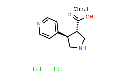 CAS 1049740-23-9 | (3S,4R)-4-(Pyridin-4-yl)pyrrolidine-3-carboxylic acid dihydrochloride