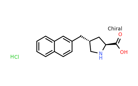 CAS 1049740-41-1 | (2S,4R)-4-(Naphthalen-2-ylmethyl)pyrrolidine-2-carboxylic acid hydrochloride