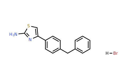 CAS 1049743-03-4 | 4-(4-Benzylphenyl)-1,3-thiazol-2-amine, HBr