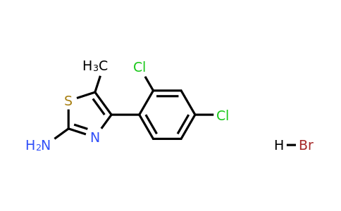 CAS 1049745-22-3 | 4-(2,4-Dichlorophenyl)-5-methyl-1,3-thiazol-2-amine, HBr