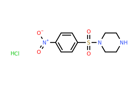 CAS 1049751-39-4 | 1-(4-nitrobenzenesulfonyl)piperazine hydrochloride