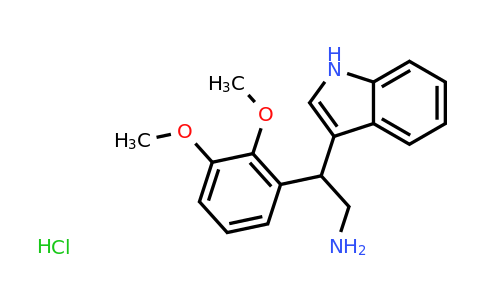 CAS 1049752-42-2 | 2-(2,3-dimethoxyphenyl)-2-(1H-indol-3-yl)ethan-1-amine hydrochloride