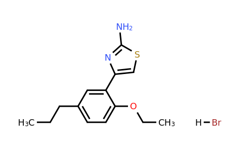CAS 1049754-16-6 | 4-(2-Ethoxy-5-propylphenyl)-1,3-thiazol-2-ylamine, HBr