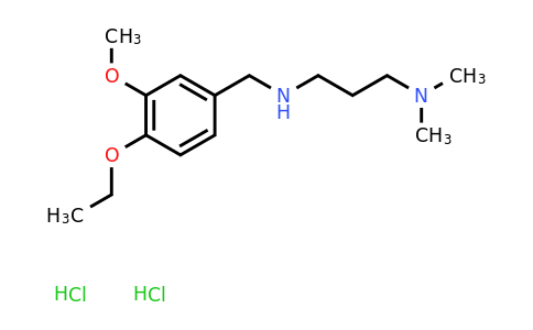 CAS 1049754-73-5 | [3-(dimethylamino)propyl][(4-ethoxy-3-methoxyphenyl)methyl]amine dihydrochloride