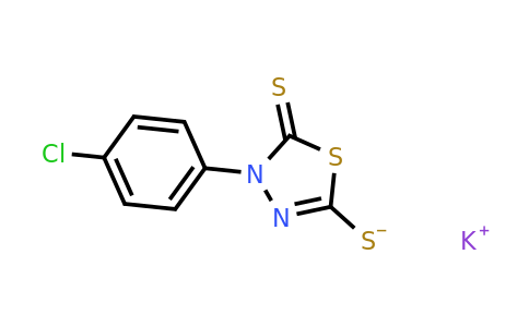 CAS 1049756-11-7 | potassium [4-(4-chlorophenyl)-5-sulfanylidene-4,5-dihydro-1,3,4-thiadiazol-2-yl]sulfanide