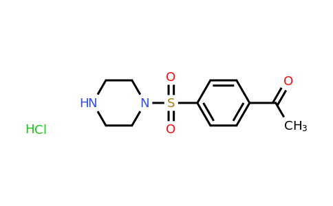 CAS 1049756-81-1 | 1-[4-(piperazine-1-sulfonyl)phenyl]ethan-1-one hydrochloride