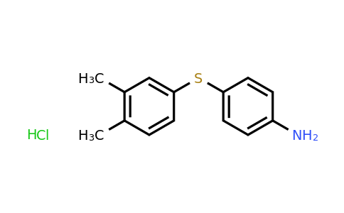 CAS 1049762-60-8 | 4-[(3,4-dimethylphenyl)sulfanyl]aniline hydrochloride