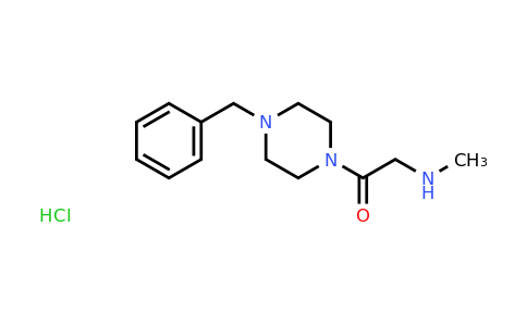 CAS 1049765-33-4 | 1-(4-benzylpiperazin-1-yl)-2-(methylamino)ethan-1-one hydrochloride