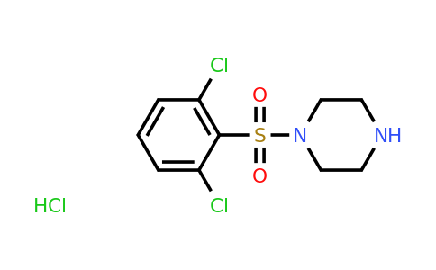 CAS 1049768-10-6 | 1-(2,6-dichlorobenzenesulfonyl)piperazine hydrochloride
