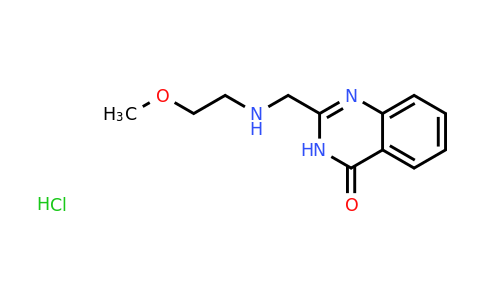 CAS 1049769-57-4 | 2-{[(2-methoxyethyl)amino]methyl}-3,4-dihydroquinazolin-4-one hydrochloride